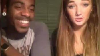 video of Interracial lovers having gr8 sex fun on webcam