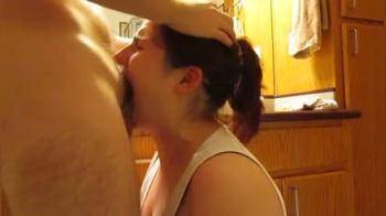 video of submissive girlfriend deepthroat fuck