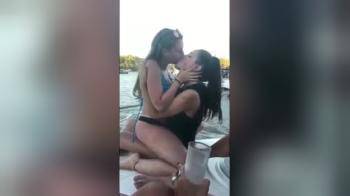 video of Lesbians on the boat
