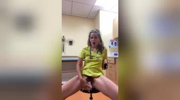 video of nurse dildoing at work