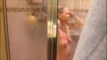 video of spying on wife in the shower
