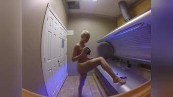video of Tanning and baiting on camera