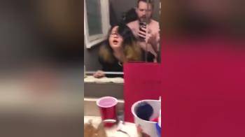 video of Fucks Asian in bathroom and films