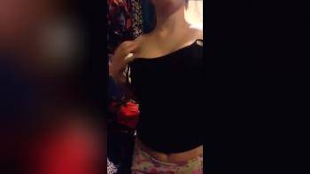 video of showing off beautiful tits