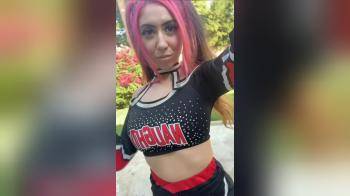 video of Cheerleader gives us a peek