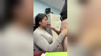 video of asian sucking at work