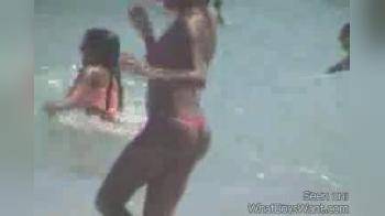 video of topless beach 
