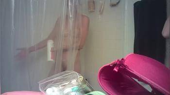 video of Two Beautiful roommates shower spy