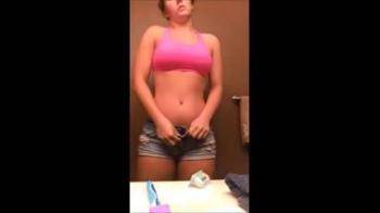 video of thick cutie getting naked