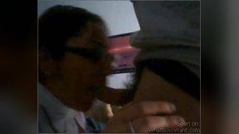 video of Girls with glasses giving BJ
