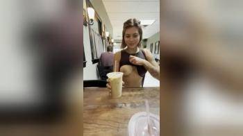 video of Quick Public Flash at the Coffee Shop