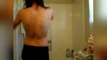 video of Californiagirlstudent1 t-weiks Shower Strip