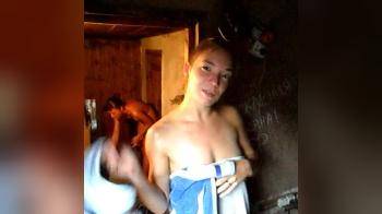 video of Fun girls in the steam room
