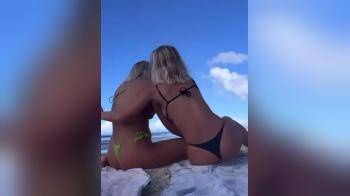 video of Sneak attack in a thong