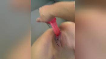 video of Jamming a dildo with no lube into a small Asian girl s pussy