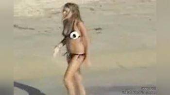 video of beach cuties