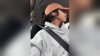 video of big titty flash in the drive thru line