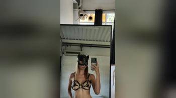 video of nice costume girl showing