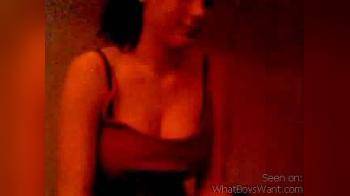 video of webcam girl flashes tits