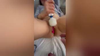 video of Wife using two toys