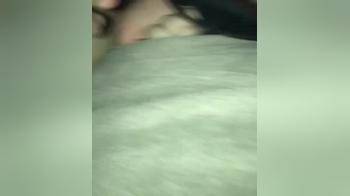 video of half asleep swallows cum