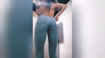 video of in her tight jeans on snapchat