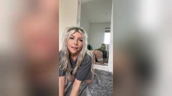 video of Showing Off Her Butt Plug