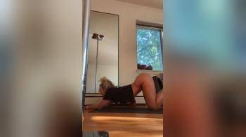 video of If this is what yoga looks like, sign me up
