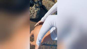 video of an incredible ass with sand