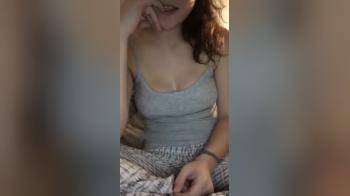 video of College GF showing off her body