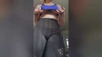 video of Let me show you whats underneath my gym clothes