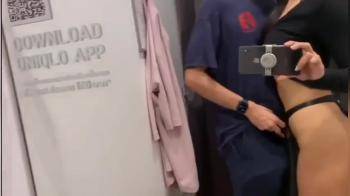 video of blowjob in the fitting room