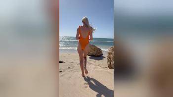 video of wishing a merman will pop out of the ocean
