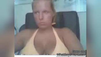 video of Huge tits on webcam