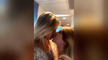 video of Kristi and Candace Kissing