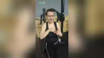 video of my tits gone wild at the gym