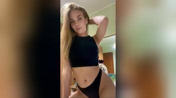 video of Do you like my underboob