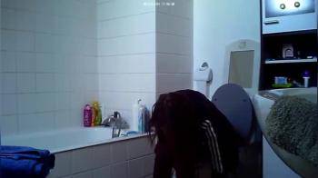 video of hairy sister in the bathroom