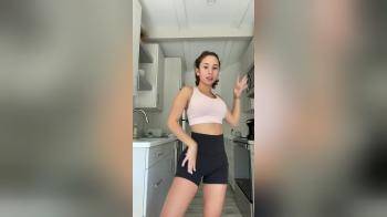 video of twerking in the kitchen