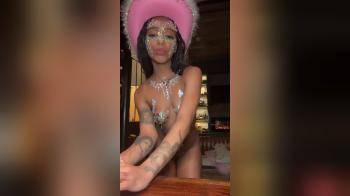 video of The Glittered Black Cowgirl