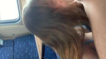video of Filmed sex in our train carriage