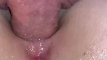 video of Amateur couple closeup anal sex
