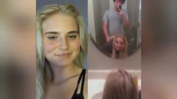 video of Blonde Cutie gets Railed