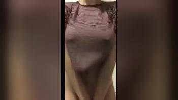 video of Nice tits under shirt