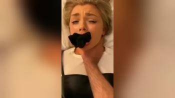 video of gagged choked and fucked