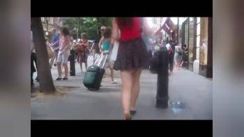 video of Candid windy upskirt spectacular
