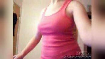 video of young girly stripping ifo webcam