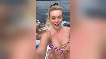 video of tits out on the water