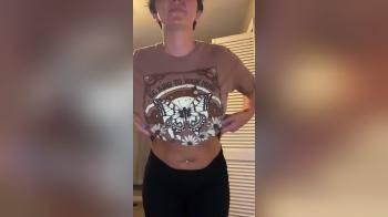 video of shaking her big ol titties
