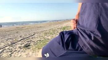 video of Public sex on the beach